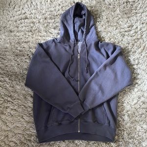 Brandy Melville Zip Up Christy Hoodie